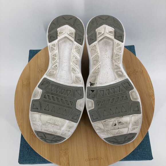 APL TECHLOOM BREEZE metallic knit mesh running sneakers Met Silver Gold  size 9 - Picture 5 of 16